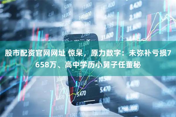 股市配资官网网址 惊呆，原力数字：未弥补亏损7658万、高中学历小舅子任董秘