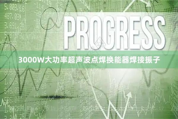3000W大功率超声波点焊换能器焊接振子
